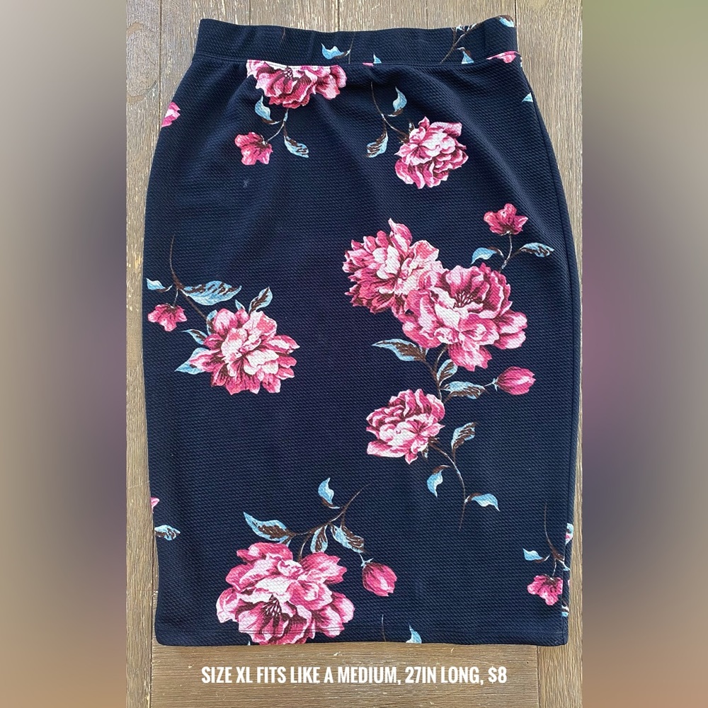 Floral skirt